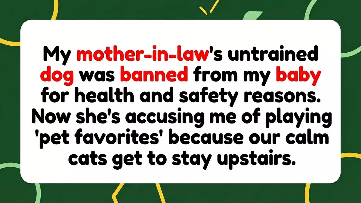 Mom Bans In-Law’s Dog From Baby, Sparking Family Outrage